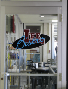 Lee Bistro Doorglass